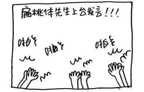 下面有请扁桃体发炎是什么意思？