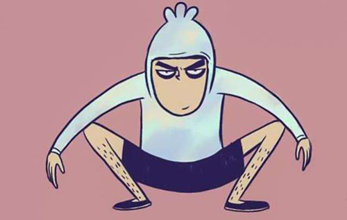 牙白得死内是什么意思？